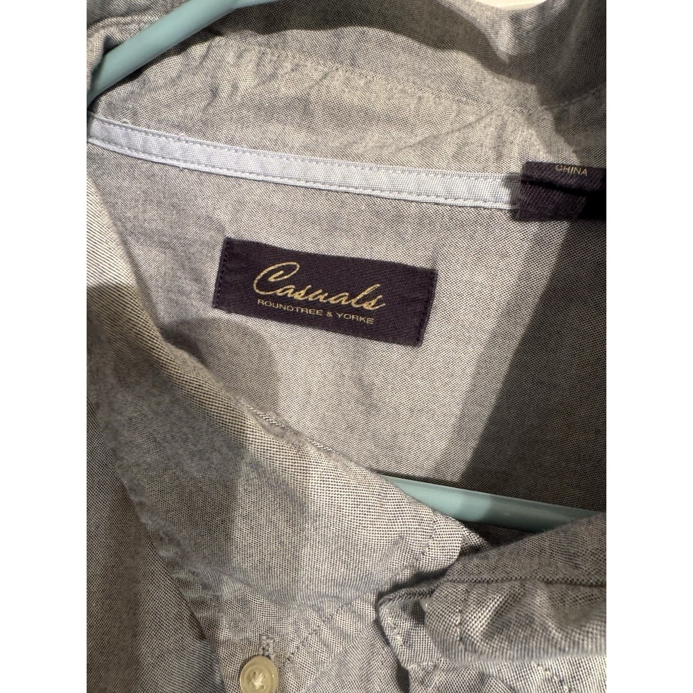 Roundtree And Yorke 3XLT Long Sleeve Dress Shirt - Picture 2 of 5